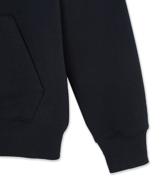 Basic Street Mega Logo Brushed Hoodie