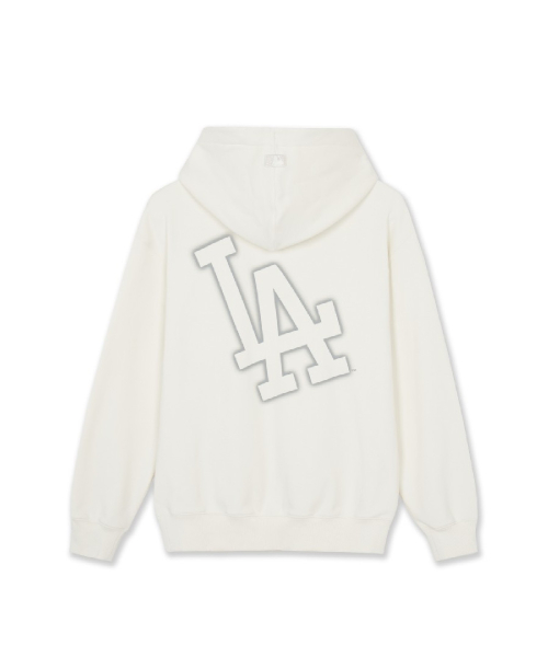 Basic Street Mega Logo Brushed Hoodie