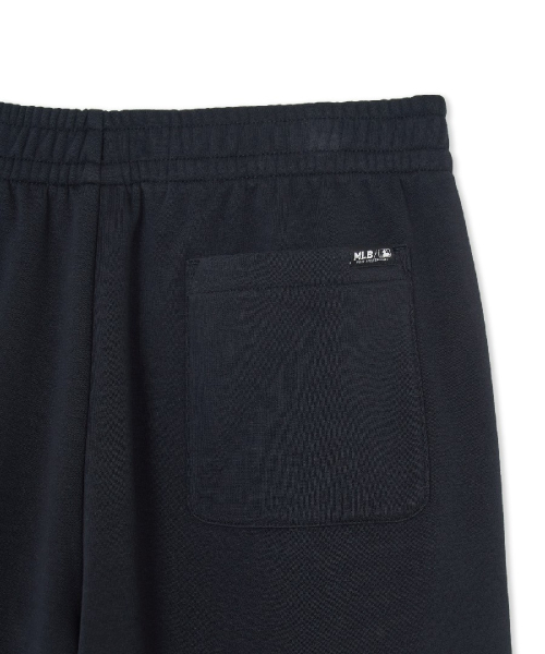 Basic Small Logo Brushed Wide Pants