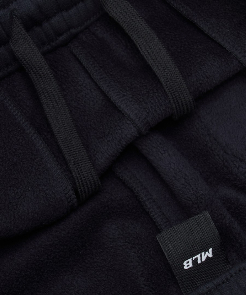 Basic Small Logo Brushed Wide Pants