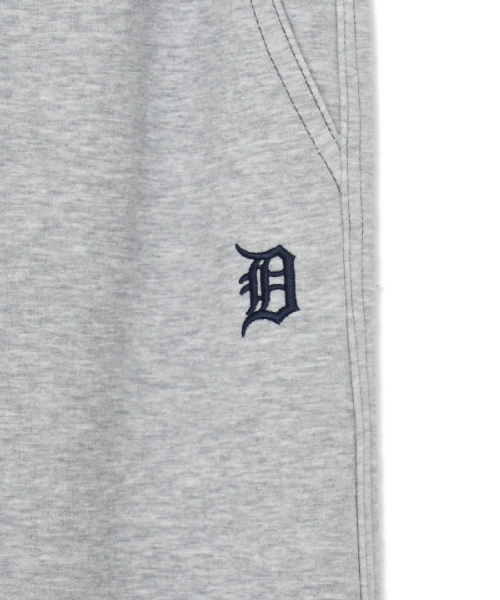 Basic Small Logo Brushed Wide Pants