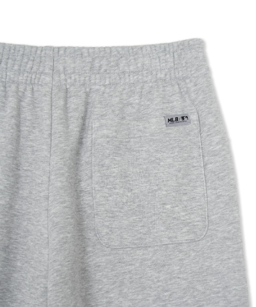 Basic Small Logo Brushed Wide Pants
