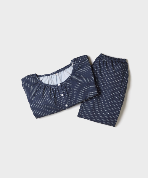 [COMFORT] Ruffle Long-Sleeve Pajamas_SPLOG49A08