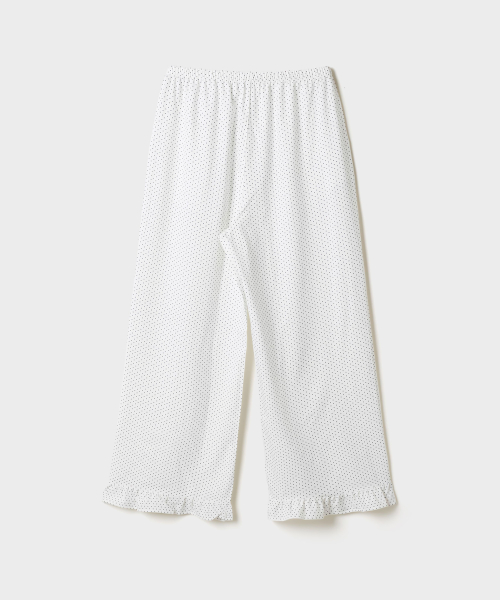 [COMFORT] Ruffle Long-Sleeve Pajamas_SPLOG49A08