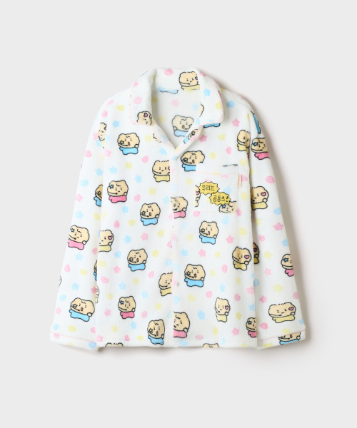 MANGGEUREOJINGOM Sleep Pajamas (White)_SPPPG4VU02