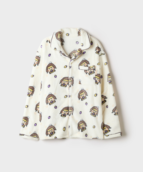 MANGGEUREOJIN GOM Sleep Pajamas (Ivory)_SPPPG4VU02