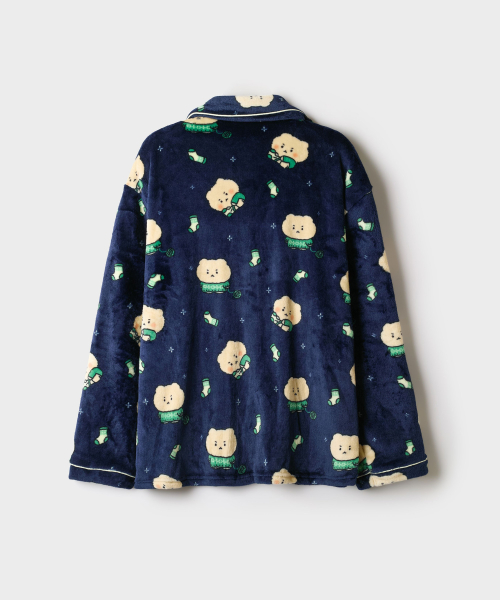 MANGGEUREOJIN GOM Sleep Pajamas (Navy)_SPPPG4VU02