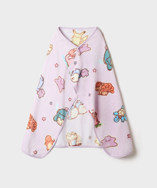 POKEMON Even If Clumsy It Transforms Ditto Blanket (Purple)SPAWG4TU01