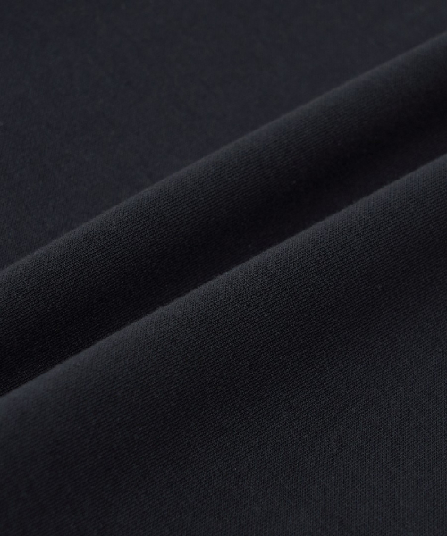 Basic Small Logo Brushed Wide Curved Track Pants