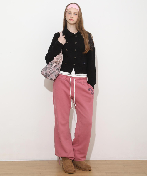 New School Knit Double Jacket Black