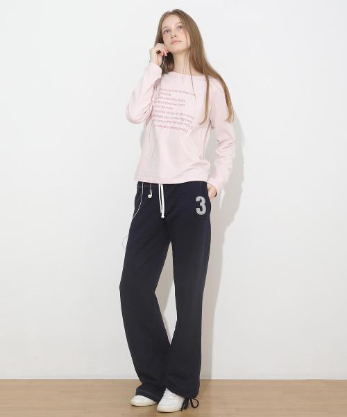 Notice Regulation Long Sleeve Baby Pink