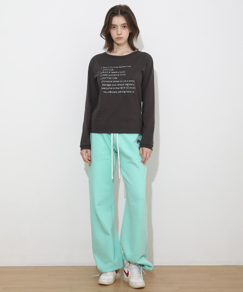 Notice Regulation Long Sleeve Charcoal