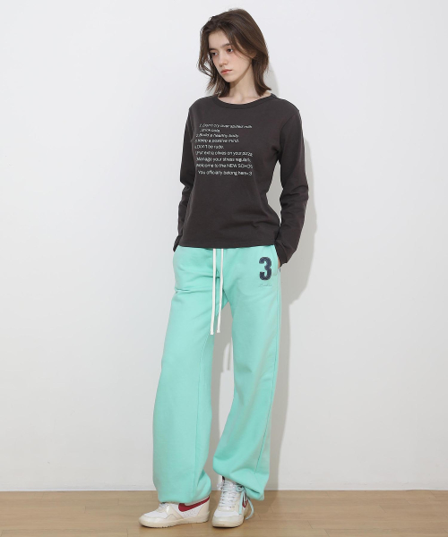 Notice Regulation Long Sleeve Charcoal