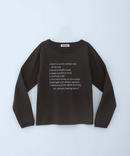 Notice Regulation Long Sleeve Charcoal