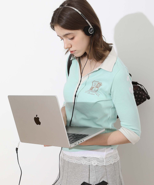 New School Merch Mid-sleeve Jade