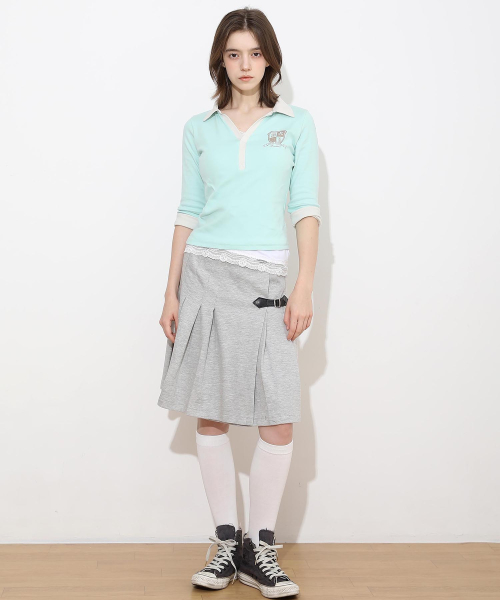 New School Merch Mid-sleeve Jade