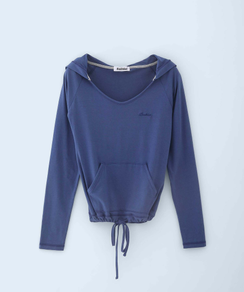 Gummy Raglan Hoodie Blue Berry