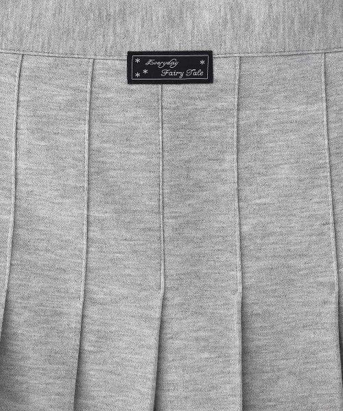 New School Cotton Buckle Lap Skirt