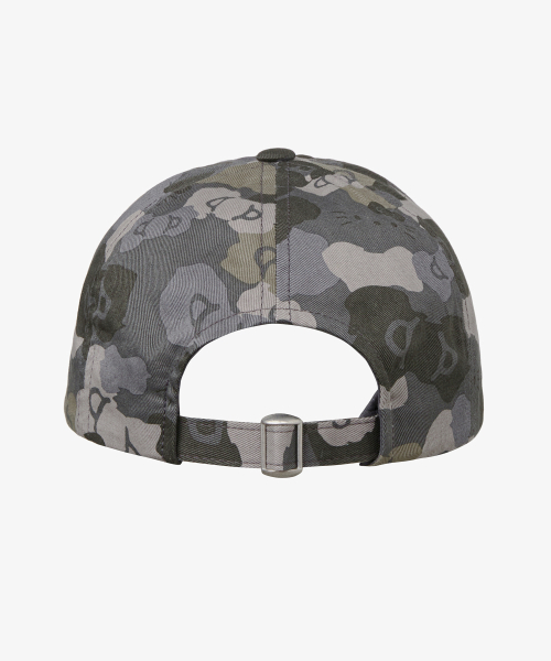 HELLO KITTY WEB LOGO 5 PANNEL CAP [GREY]