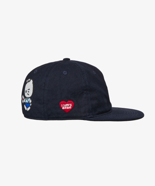 HELLO KITTY ON MY WAY TO DANIEL STAR CAP [NAVY]