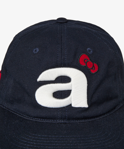 HELLO KITTY ON MY WAY TO DANIEL STAR CAP [NAVY]