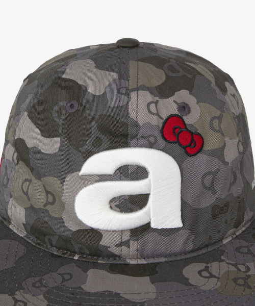 HELLO KITTY ON MY WAY TO DANIEL STAR CAP [GREY]