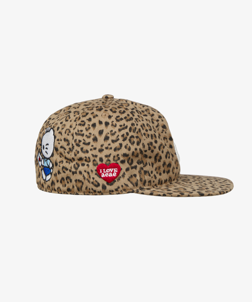 HELLO KITTY ON MY WAY TO DANIEL STAR CAP [LEOPARD]