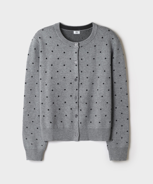 [Soft Yarn] Dot Cardigans_SPCKG49G03