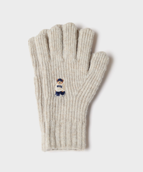 (WOODY) [Wool Blend] Embroidered Glove_SPAGG4TAY0