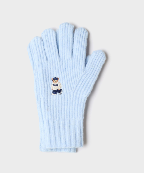 (WOODY) [Wool Blend] Embroidered Glove_SPAGG4TAY0