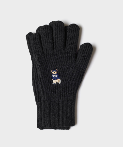 (WOODY) [Wool Blend] Embroidered Glove_SPAGG4TAY0
