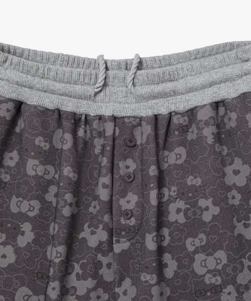 HELLO KITTY FUR SWEATPANTS [BROWN]