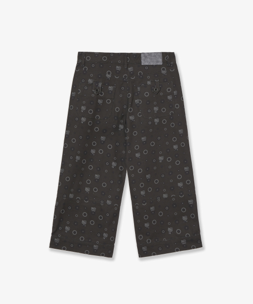 HELLO KITTY WORK PANTS [CHARCOAL]