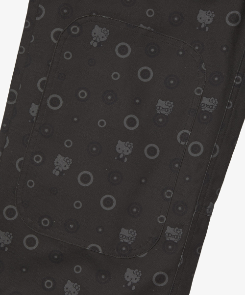 HELLO KITTY WORK PANTS [CHARCOAL]