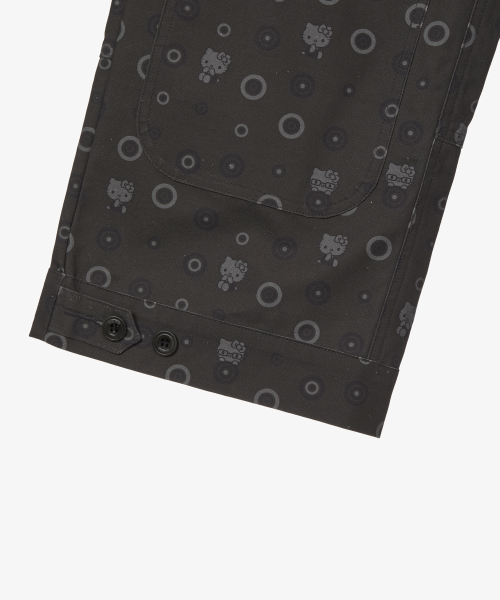 HELLO KITTY WORK PANTS [CHARCOAL]