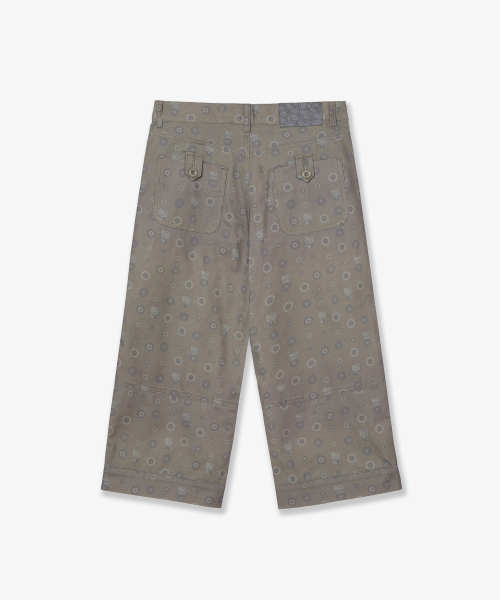HELLO KITTY WORK PANTS [KHAKI]