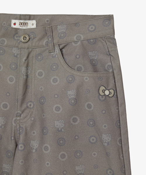 HELLO KITTY WORK PANTS [KHAKI]