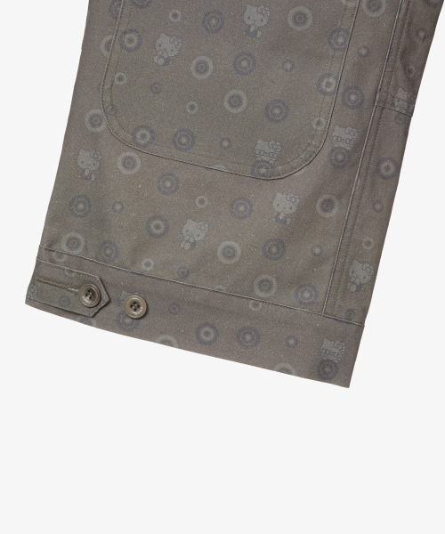 HELLO KITTY WORK PANTS [KHAKI]