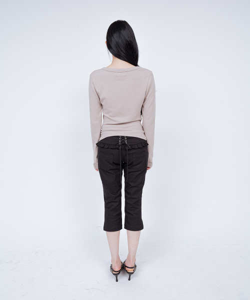 CELINE CAPRI PANTS BLACK