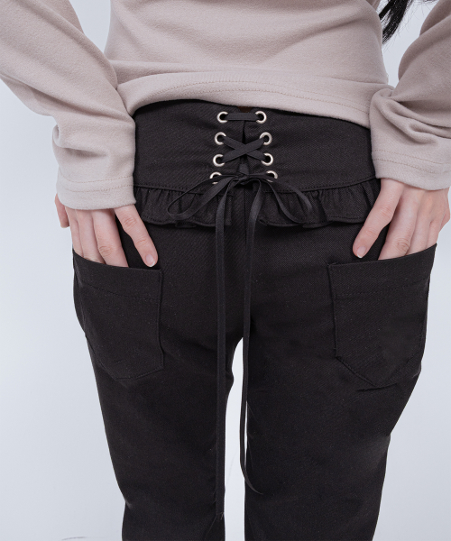 CELINE CAPRI PANTS BLACK