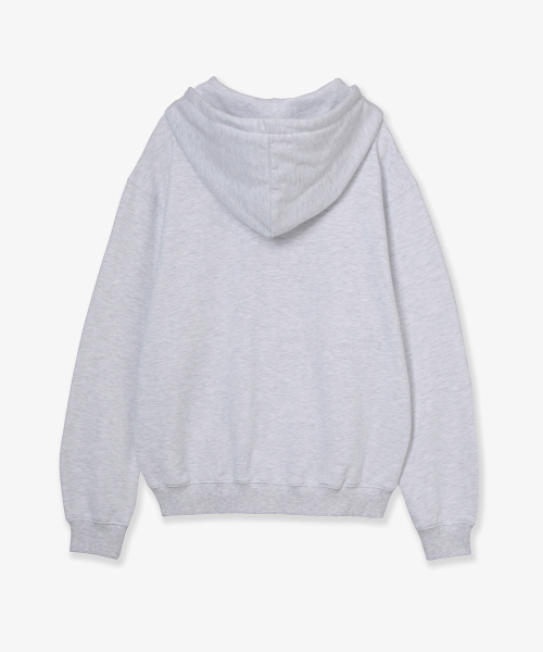 HELLO KITTY WEB LOGO HOODIE [LIGHT GREY]