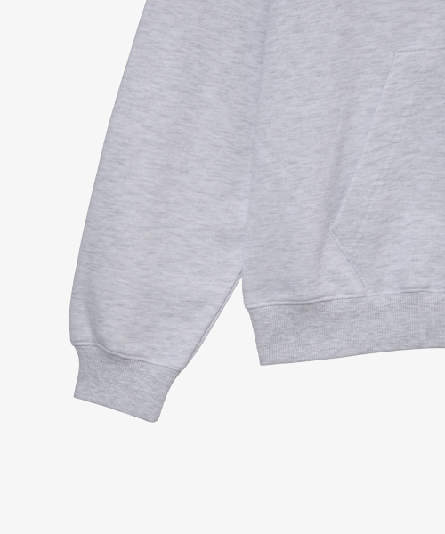 HELLO KITTY WEB LOGO HOODIE [LIGHT GREY]