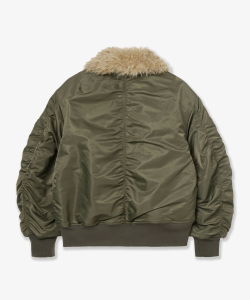 HELLO KITTY BOMBER JACKET [KHAKI]