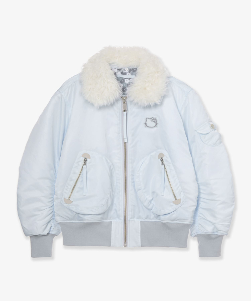 HELLO KITTY BOMBER JACKET [ICE]