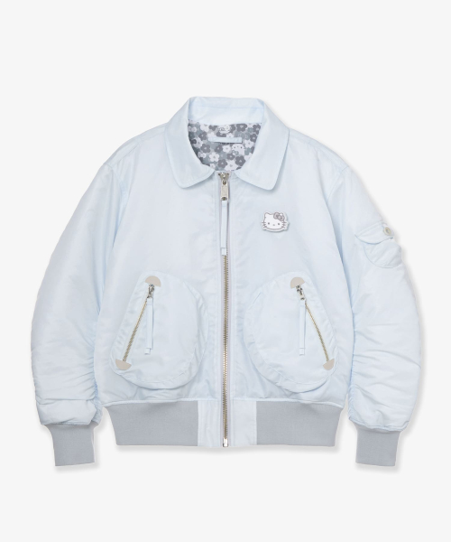 HELLO KITTY BOMBER JACKET [ICE]