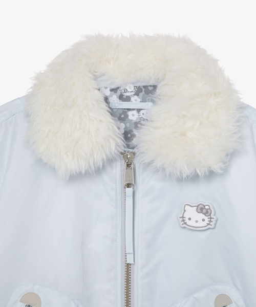HELLO KITTY BOMBER JACKET [ICE]