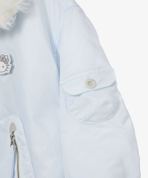 HELLO KITTY BOMBER JACKET [ICE]