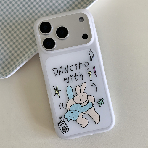 dancing with 반투명 폰 케이스