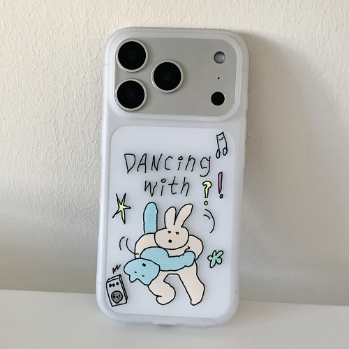 dancing with 반투명 폰 케이스
