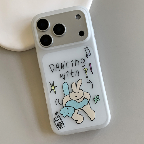 dancing with 반투명 폰 케이스
